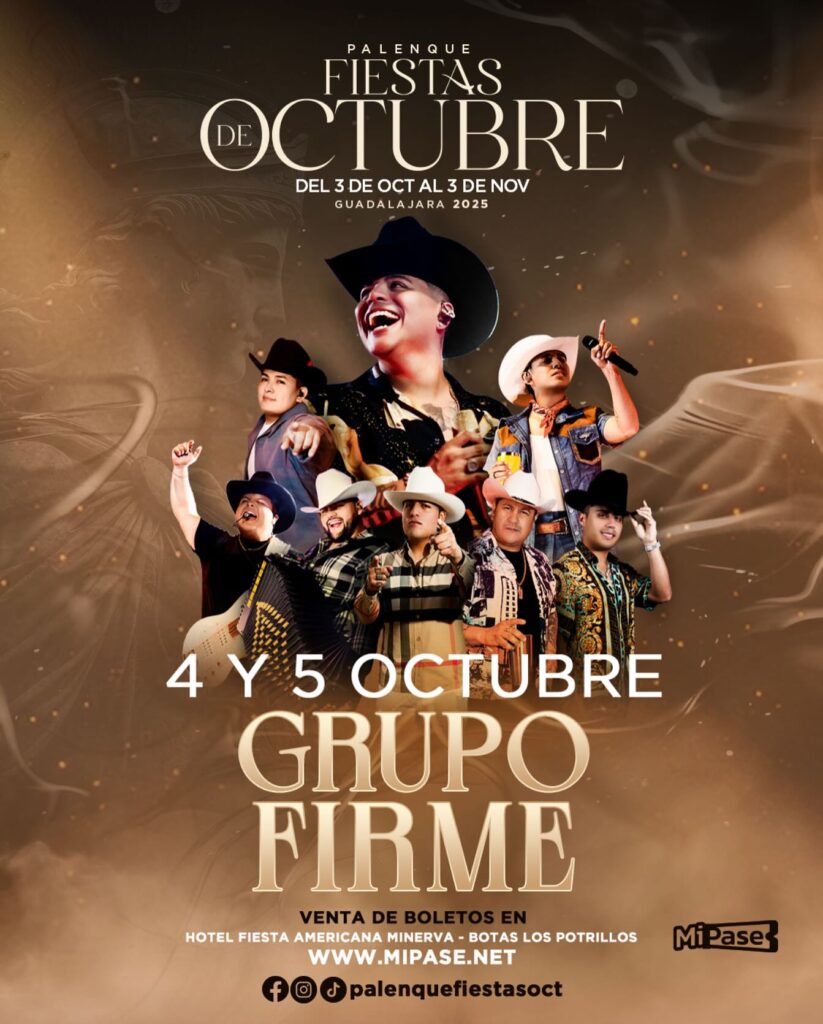 boletos firme palenque fiestas de octubre 2025