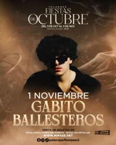 gabito ballesteros palenque fiestas de octubre 2025