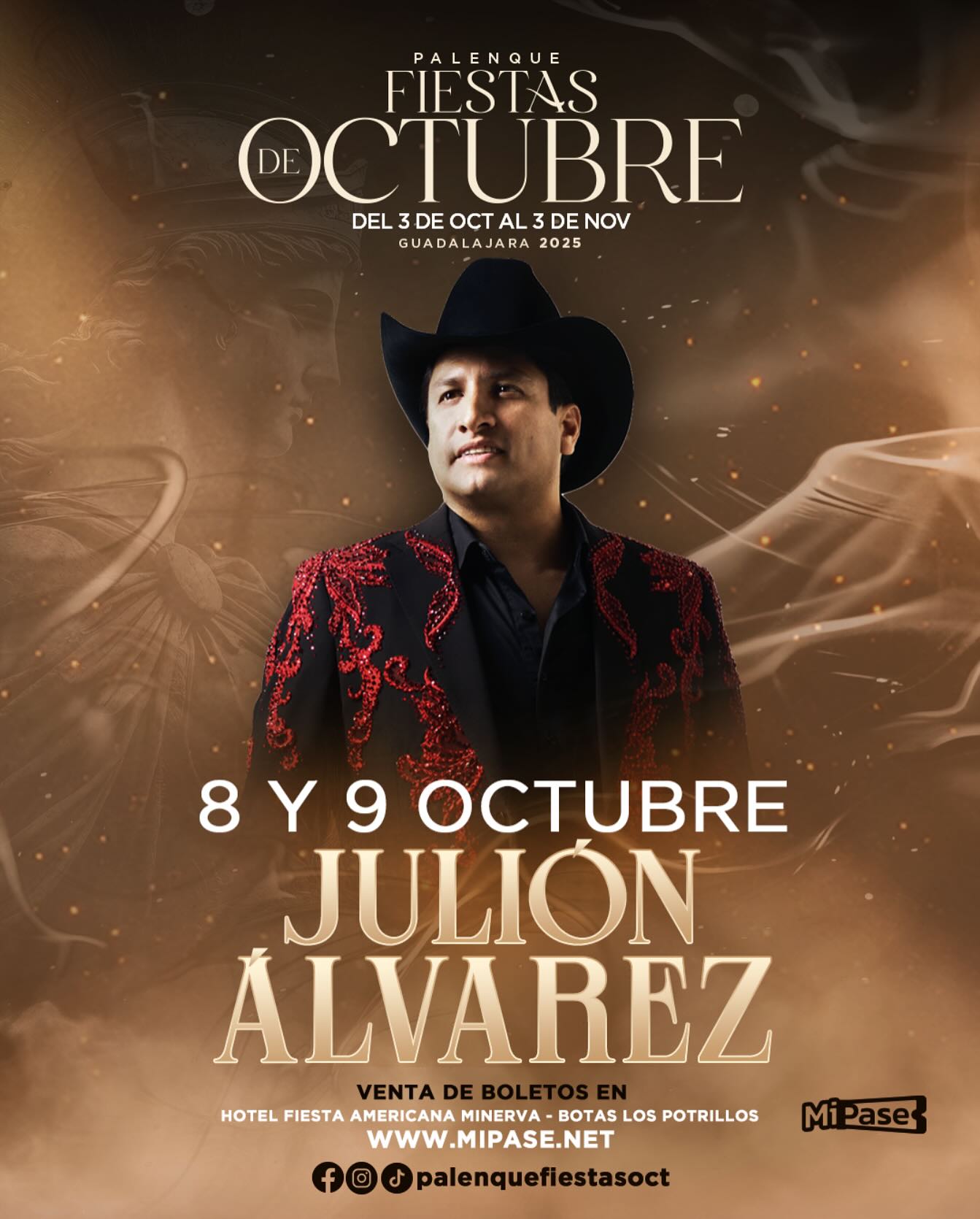 julión álvarez fiestas de octubre 2025