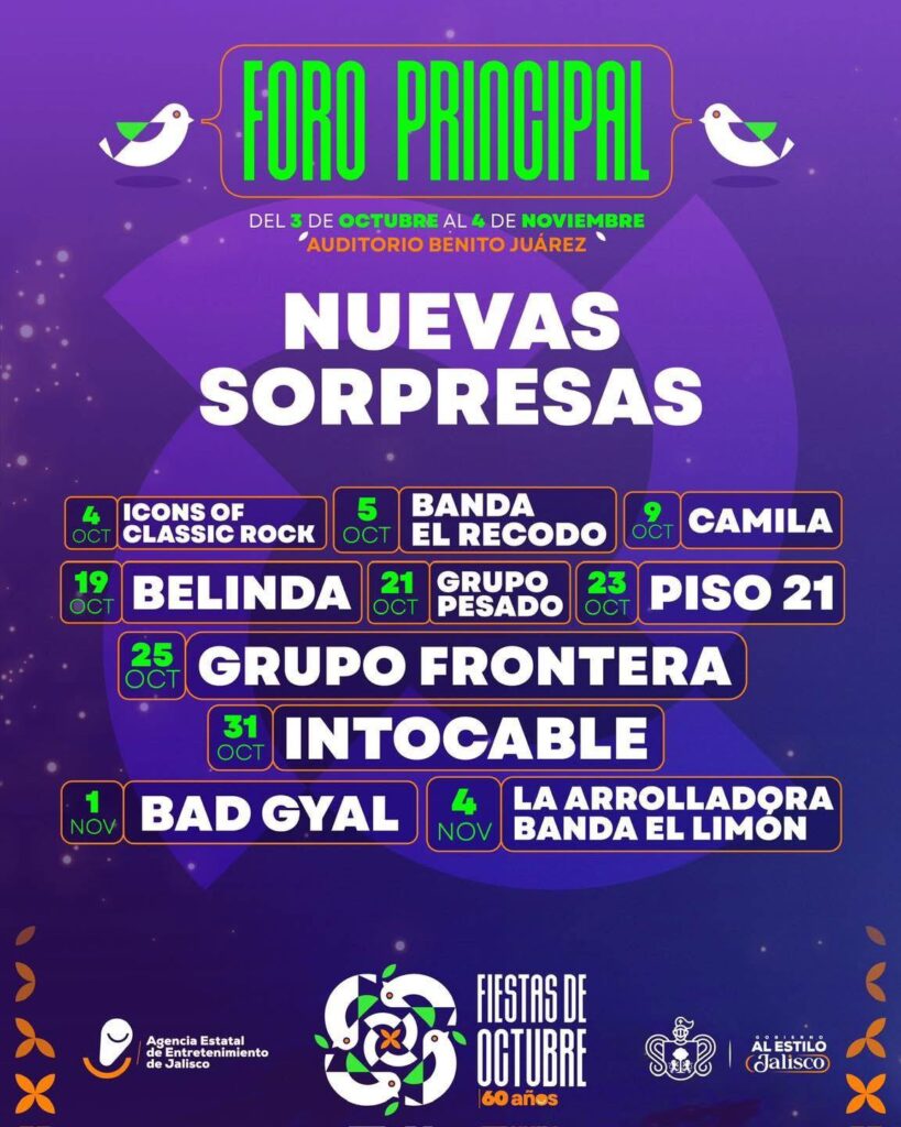 artistas del teatro del pueblo fiestas de octubre 2025