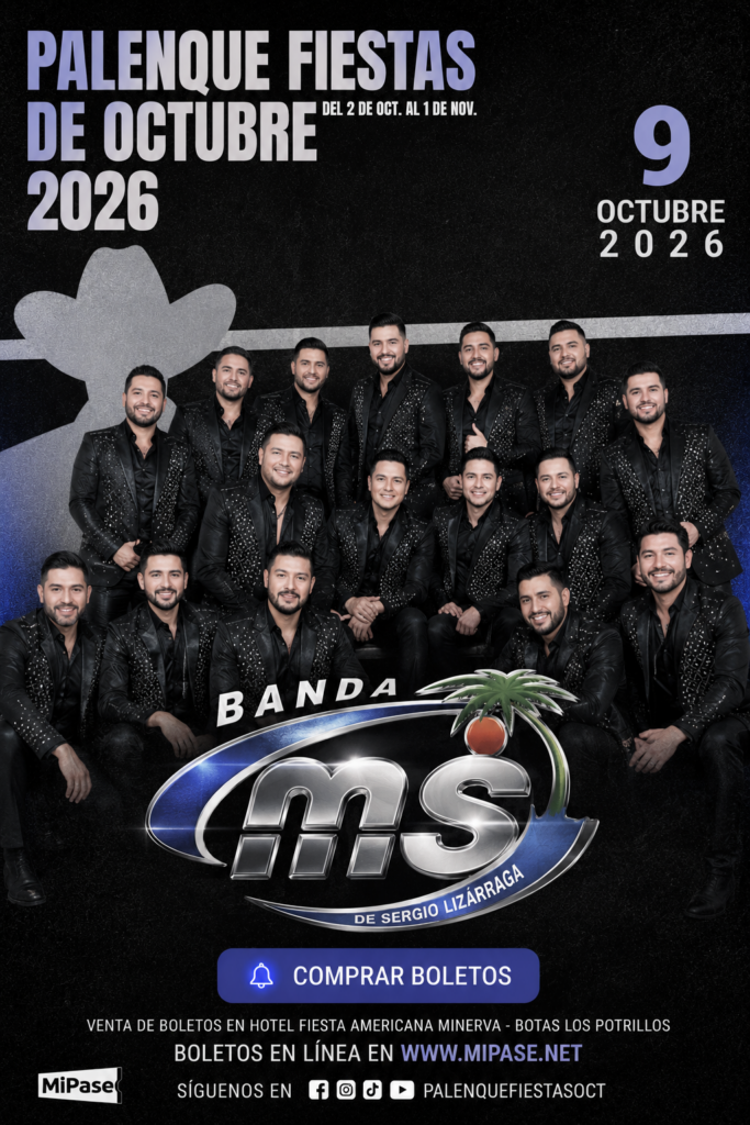 band ms palenque fiestas de octubre 2026