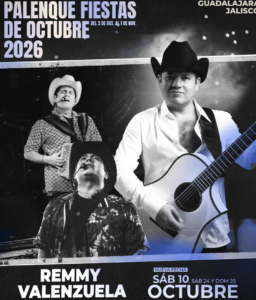 Boletos Remmy Valenzuela Palenque Fiestas de Octubre 2026 tres fechas