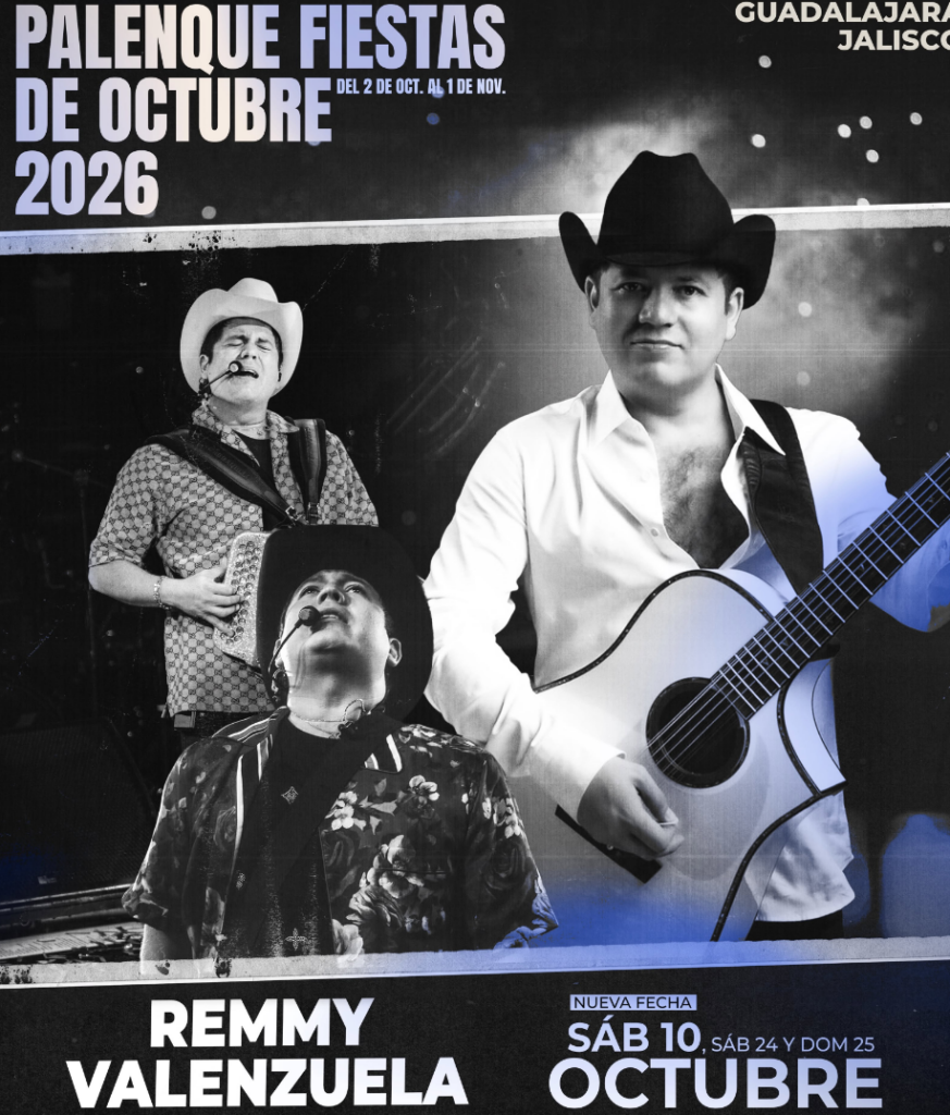 fechas remmy valenzuela palenque fiestas de octubre 2026