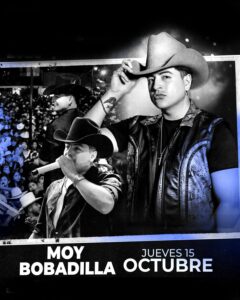 Boletos Moy Bobadilla Palenque Fiestas de Octubre 2026