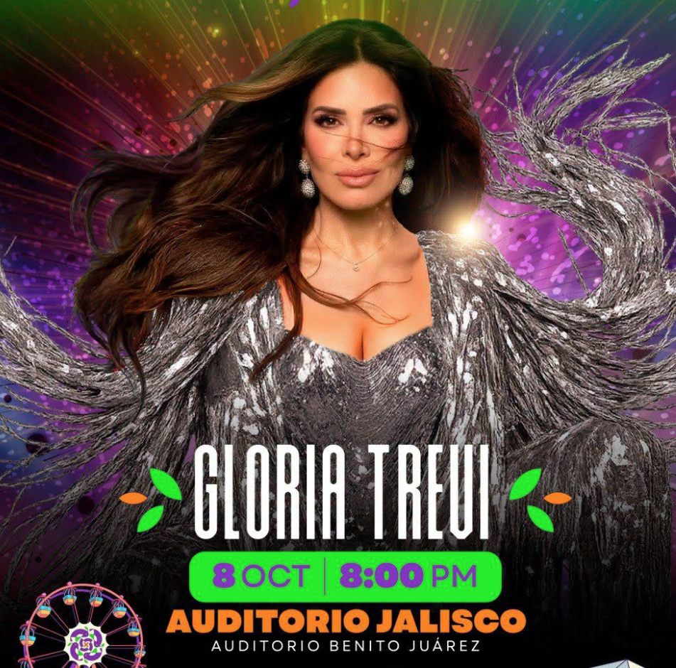 gloria trevi fiestas de octubre 2026