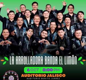 La Arrolladora Banda El Limón en las Fiestas de Octubre 2026: fecha, horario y boletos
