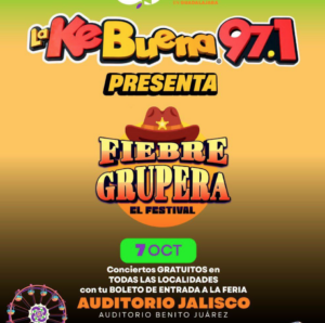 La Fiebre Grupera de La KeBuena en las Fiestas de Octubre 2026: fecha, sede y qué se sabe del elenco